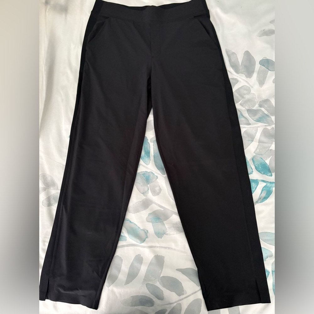 Athleta Black Casual Pants Straight Leg